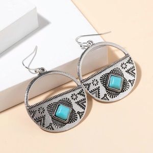 ⭐️ Awesome Hollow Out Round Western Style Earrings ⭐️